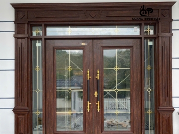 Cửa Nhôm Vân Gỗ Trắc: Lựa Chọn Hàng Đầu Cho Không Gian Sang Trọng