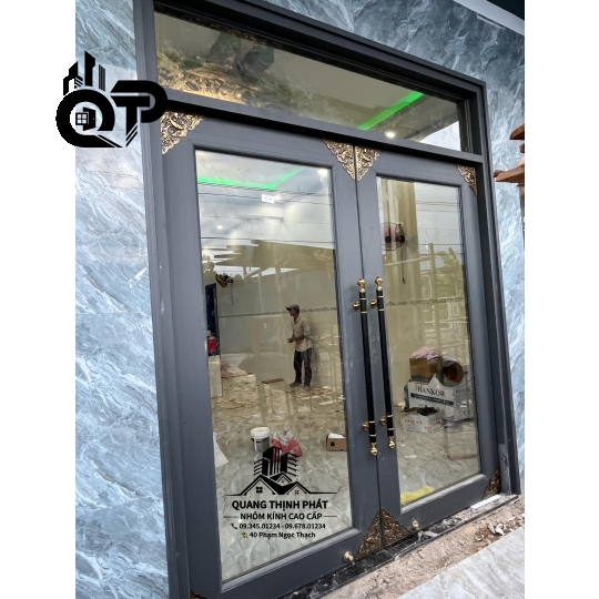 CỬA NHÔM CAO CẤP 2 CÁNH