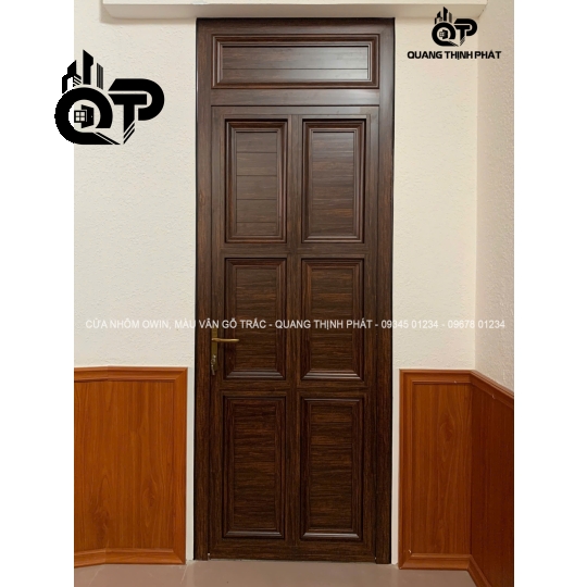 CỬA PHÒNG SỬ DỤNG NHÔM NGUYÊN TẤM