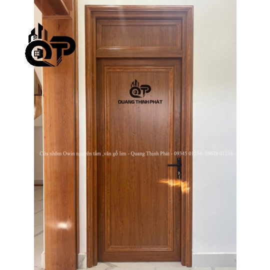 CỬA PHÒNG SỬ DỤNG NHÔM NGUYÊN TẤM