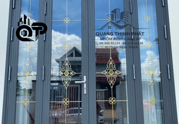 CỬA NHÔM KÍNH CAO CẤP 4 CÁNH